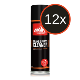 12x VROOAM Brake & Parts Cleaner, Sprühdose, 500 ml