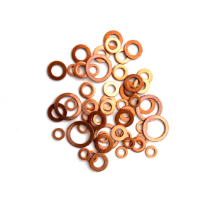 Fixing materials Copper washers