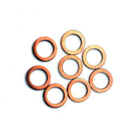 Copper washers M12 8 pcs (12 x 18 x 1.50 mm) PRO-SERIES