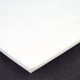 Teflon Puro (PFTE), thickness 1,50 mm, sheet dimensions 1200 x 1200 mm