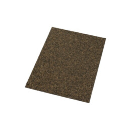 2x Sheet NBR rubber-cork gasket paper, thickness 1.00 mm, sheet dimensions 140 x 195 mm
