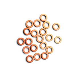 Copper washers M5 (5 x 9 x 1.00 mm) PRO-SERIES