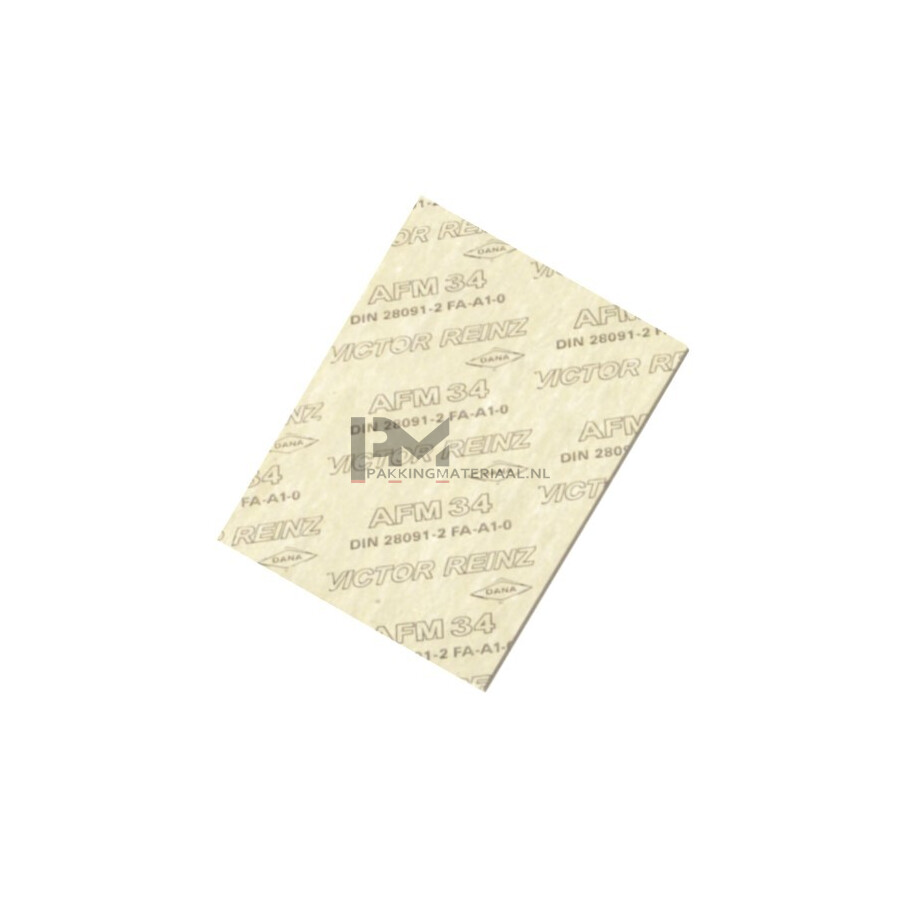 Gasket paper, thickness 0,50 mm, sheet dimensions 300 x 450 mm